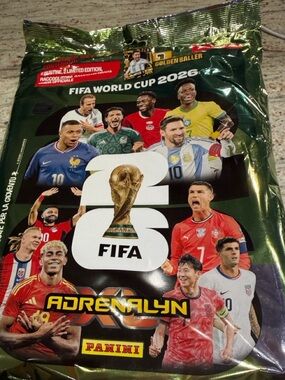 Panini Green Foil FIFA World Cup Pack with Red Panel
